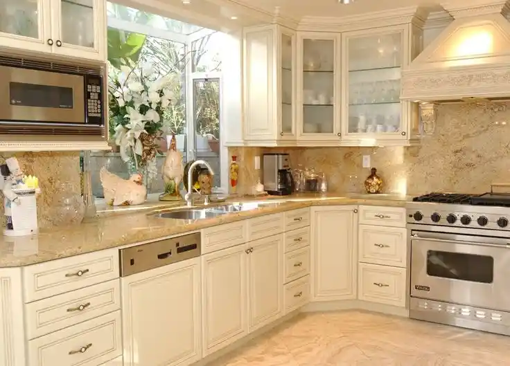 Cream Kitchen Cabinets