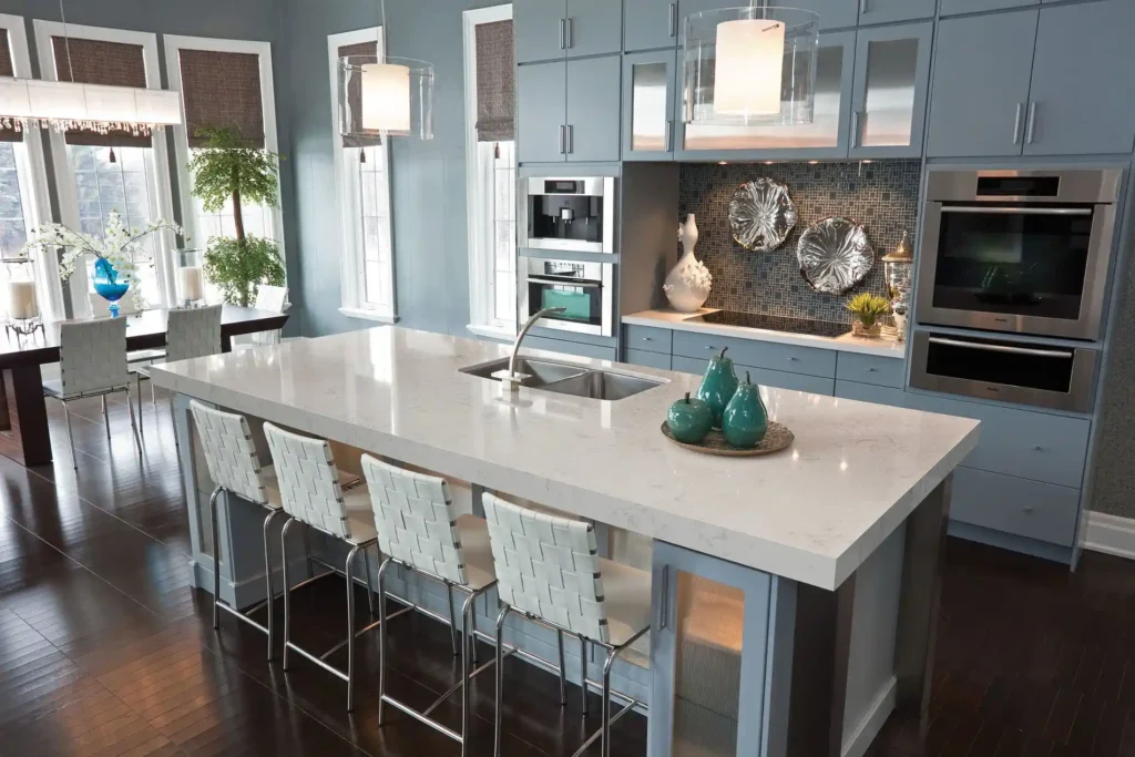 best way to clean quartz countertops